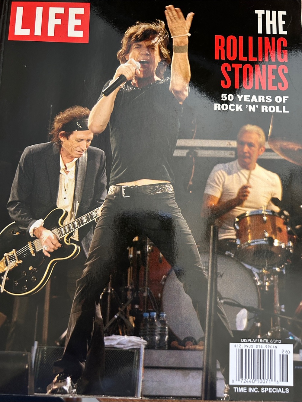 THE ROLLING STONES 50 YEARS OF ROCK & ROLL
LIFE Magazine August 2012